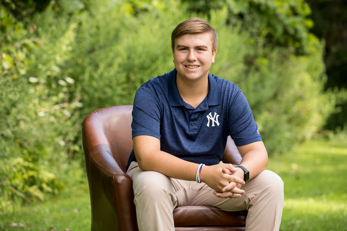 Meet Matthew! Newark High School Senior Pictures - Selah Images Inc.